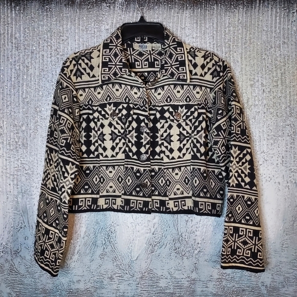 Pasta Jackets & Blazers - Pasta Vintage Print jacket